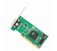 Carte Graphique, Accessoires pour Ordinateur de Bureau VGA PCI 8 Mo 32 Bits, Carte Graphique Multi-Affichage pour VOD/HISHARD/Buddy/Desktop/Computer Display, Compatible avec Le Slot PCI-X 64 b