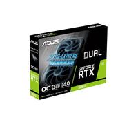 ASUS DUAL NVIDIA GeForce RTX 3050 OC Edition - Carte graphique (8GB GDDR6, PCIe 4.0, HDMI 2.1, DisplayPort 1.4a, 2-slot, Ventilateurs axiaux, 0dB)