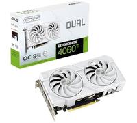 ASUS Dual -RTX4060TI-O8G-EVO-WHITE NVIDIA GeForce RTX 4060 Ti 8 Go GDDR6