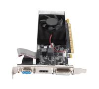 Carte Graphique Carte Vidéo Single pour DDR3 PCI VGA Express GT730, Petite Carte Graphique 128 Bits Carte de Hauteur pour l'organisateur du Support de Maison du Boîtier de Bureau, Cartes Graphiques