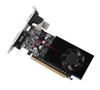 Carte Graphique de Jeu GDDR3, 1 Go 64 Bits 589 MHz 1000 MHz 2560 X 1600 Carte Graphique D'ordinateur, Interface VGA DVI HDMI, pour Une Utilisation de Bureau Vidéo HD
