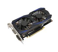 Carte Graphique de Jeu GTX 550 Ti, 6 Go GDDR5 192 Bits, PCI Express 2.0, Cartes Vidéo PC GPU avec Double Ventilateur de Refroidissement, HDMI, VGA, DVI, pour DirectX11