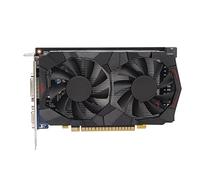 Carte Graphique de Jeu, GTX750 2G GDDR5 128bit 1020MHz Fréquence de Base 3 Interfaces de Sortie PCI Express3.0, Carte Graphique D'ordinateur avec Refroidissement à Double