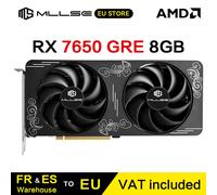 Carte graphique de jeu MLLSE AMD RX 7650 GRE 8GB GDDR6 128Bit PCI Express 4.0 ×8 8Pin Radeon GPU Rx 7650GRE RX 6750 GRE 8GB