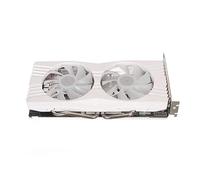 Carte Graphique de Jeu RX580 8 Go, GDDR5 256 Bits 1284 MHz 7000 MHz avec Double Ventilateur de Refroidissement, Lumières RVB, DP HDMI PCI Express 3.0