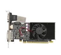 Carte Graphique D'ordinateur, Carte Graphique Discrète PC DDR3 64 Bits 1 Go Prenant en la Sortie HDMI VGA DVI Interface de Bus PCI Express 2.0 X 16 Refroidissement Rapide