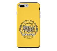 Carte Graphique du 250e Anniversaire des États-Unis Diverse Cultures 1776-2026 Coque pour iPhone 7 Plus/8 Plus