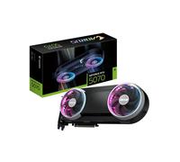 Carte graphique GIGABYTE AORUS GeForce RTX 5070 INFINITY 12G 12 Go GDDR7 192 bits PCIe 5.0 Noir et gris