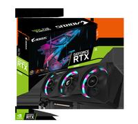 Carte graphique Gigabyte GeForce RTX 3060 GV-N3060AORUS E-12GD 2.0 - 12 Go GDDR6, PCIe 4.0 x16, 2x DP, 2x HDMI