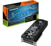 GIGABYTE GeForce RTX 5070 EAGLE OC SFF 12G Carte Graphique - 12 Go GDDR7, 192 bits, PCI-E 5.0, 2587 MHz Core Clock, 3 x DP 2.1a, 1 x HDMI 2.1b, NVIDIA DLSS 4, GV-N5070GAMING OC-12GD