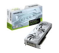 GIGABYTE GeForce RTX 5070 Ti EAGLE OC ICE SFF 16G Carte Graphique - 16 Go GDDR7, 256 bits, PCI-E 5.0, 2542 MHz Core Clock, 3 x DP 2.1a, 1 x HDMI 2.1b, NVIDIA DLSS 4, GV-N507TEAGLEOC ICE-16GD