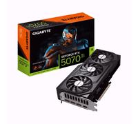 GIGABYTE GeForce RTX 5070 Ti WINDFORCE OC V2 16G Carte Graphique - 16GB GDDR6, 256bit, PCI-E 5.0, 2497 MHz Fréquence du GPU, 3 x DisplayPort, 1 x HDMI, GV-N507TWF3OCV2-16GD
