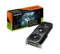 Carte graphique Gigabyte Nvidia GeForce RTX 5060 8 Go GDDR7 128 bits PCIe 5.0 x16, 2 595 MHz, noire