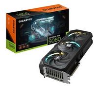 GIGABYTE GeForce RTX 5080 GAMING OC 16G Carte Graphique - 16GB GDDR7, 256 bits, PCI-E 5.0, 2730MHz Core Clock, 3 x DisplayPort, 1 x HDMI, GV-N5080GAMING OC-16GD