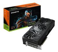 Gigabyte GeForce RTX 5090 WINDFORCE OC 32G Carte Graphique - 32 Go GDDR7, 512 Bits, PCI-E 5.0, 2467MHz Fréquence du Cœur, 3 x DP 2.1a, 1 x HDMI 2.1b, NVIDIA DLSS 4, GV-N5090WF3OC-32GD