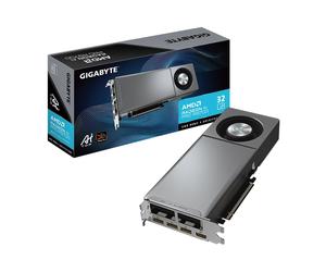 Carte Graphique GIGABYTE Radeon AI PRO R9700 AI TOP 32 Go GDDR6, PCI-E 5.0, 256-bit, 2920 MHz, 3x DisplayPort, 1x HDMI