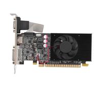 Carte Graphique GT610 2 Go DDR3 64 Bits PCI E à Profil Bas, Mini Carte Vidéo Puissante, Efficace, Silencieuse, Petit Facteur de Forme pour PC10 11 7 8 Gaming