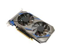 Carte Graphique GTX 750 Ti, Carte Graphique de Jeu 4 Go GDDR5 128 Bits, PCI Express 3.0x16, DisplayPort HDMI DVI, Cartes Vidéo PC à Double Refroidissement par Air, Prise en Charge des écrans 4K