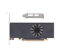 Carte Graphique GTX1050 4 Go GDDR5, Carte Vidéo Profil Bas pour Jeux sur Ordinateur, Interface Multimédia HD, PCIe X16, DirectX 12.1, SLI, PhysX, DVI, 3D, Technologie