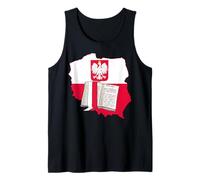 Carte Graphique « Happy Poland Constitution Day I Love Warsaw » Débardeur