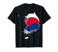 Carte Graphique « I Love Seoul Korea Independence Day » T-Shirt