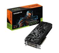 GIGABYTE GeForce RTX 5070 Ti WINDFORCE OC SFF 16G Carte Graphique - 16 Go GDDR7, 256 bits, PCI-E 5.0, 2497 MHz Core Clock, 3 x DP 2.1a, 1 x HDMI 2.1b, NVIDIA DLSS 4, GV-N507TWF3OC-16GD