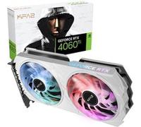 Carte Graphique KFA2 GeForce RTX 4060 Ti 8 Go EX White 1-Click OC G