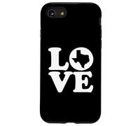 Carte Graphique Love Texas Coque pour iPhone SE (2020) / 7/8