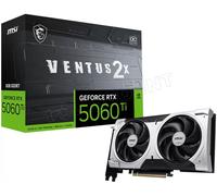 MSI GeForce RTX 5060 TI 8G VENTUS 2X OC PLUS NVIDIA 8 Go GDDR7