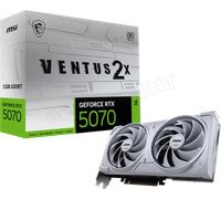 Carte Graphique MSI GeForce RTX 5070 Ventus 2X OC White