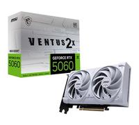 MSI Carte graphique GeForce RTX 5060 VENTUS 2X OC 8 Go Blanche