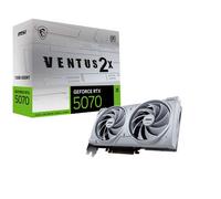 Carte Graphique MSI Nvidia GeForce RTX 5070 12G VENTUS 2X OC Blanc