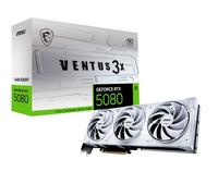 Carte graphique - MSI - GeForce RTX 5080 Ventus 3X OC White - 16 Go - GDDR7 - PCIe Gen 5