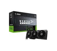 MSI Carte graphique GeForce RTX 5080 Ventus 3X OC – 16 Go GDDR7 – Triple ventilateurs – Noir