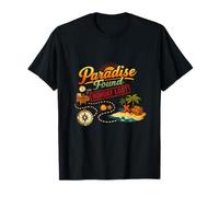 Carte Graphique Paradise Found Monday Lost Treasure T-Shirt