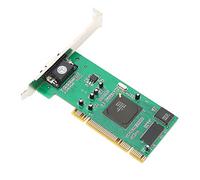 Carte Graphique PCI, Carte VGA 8 Mo 32 Bits, Ordinateur Multi-Affichage Adapté pour ATI Rage XL, Carte Vidéo PCI VGA 32 Bits, Deux Encoches, Compatible avec Slot PCI-X 64 Bits