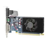 Carte Graphique PCI Express 3.0 DDR3 64 Bits pour Ordinateurs de Bureau, Carte vidéo HD6450 2G avec Puce pour pour Ordinateurs, Carte Graphique silencieuse pour Les Jeux