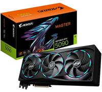 GIGABYTE AORUS GeForce RTX 5090 MASTER 32G Carte Graphique - 32 Go GDDR7, 512 bits, PCI-E 5.0, 2655MHz Fréquence du Cœur, 3 x DP 2.1a, 1 x HDMI 2.1b, GV-N5090AORUS M-32GD
