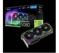 PNY GeForce RTX 5080 ARGB OC - Carte graphique - GeForce RTX 5080 - 16 Go GDDR7 - PCIe 5.0 x16 - 3 x DisplayPort, HDMI