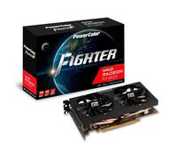 Power Color Karta graficzna Radeon RX 6600 Fighter 8GB GDDR6 (AXRX 6600 8GBD6-3DH)