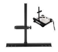 Carte Graphique Prise en Charge de L'entrepôt GPU, Support de Support Anti-Sag à Carte Vidéo, Support de Support GPU en Alliage en Alliage en Aluminium 9cm 12cm 14cm Venti (Black)