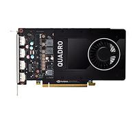 Carte Graphique Professionnelle NVIDIA Quadro P2200 5 Go GDDR5X - 1 280 cœurs CUDA, 1 493 MHz, 160 Bits, 200,2 Go/s, Emplacement Unique, 75 W, PCIe Express 3.0, 4 x DisplayPort 1.4a (renouvelée)