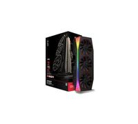 Carte Graphique - XFX - Mercury AMD Radeon RX 9070XT OC - 16 Go GDDR6 - RGB - HDMI 3xDP