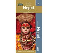 Carte guide de trekking au Népal (NA701) | Himalayan MapHouse