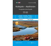 Carte & guide du Kungsleden n° 4 - Kvikkjokk - Adolfström (Suède) | Norstedts