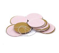 Carte Guirlandes de scintillement de Figure Ronde Hanging Garland Bannière Bunting pour Anniversaire de la Saint Valentin Fête de Mariage Fête Rose Créative et utile Durability