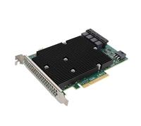Carte HBA Contrôleur 16 Ports LSI SAS 9300-16I avec Emplacement PCIe, SAS 12 GB/s, pour pour Linux, pour SUSE, pour Red Hat, pour VMware, pour Freebsd
