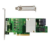 Carte HBA SAS Compatible avec LSI 9300-8i et 9211 IT Mode, Carte PCIe SATA