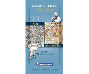CARTE HISTORIQUE CALAIS LILLE