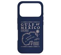 Carte Historique du golfe du Mexique 1672 Coque pour iPhone 17 Pro